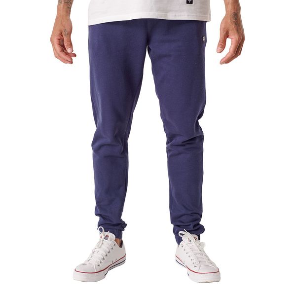 Fox-Mens-Standard Issue Fleece Long Pant-Navy