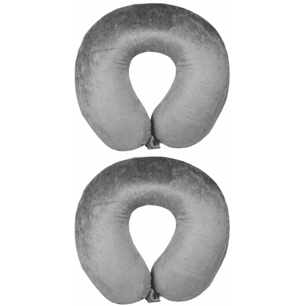 Memory Foam Travel Pillow - 2 Pack