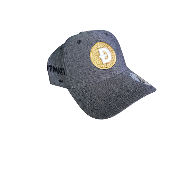 Doge Uflex Bitmart Grey Baseball Cap