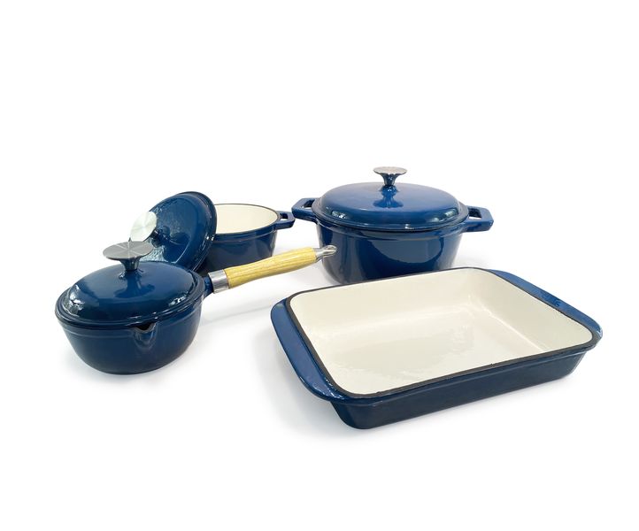 Cast Iron - 7 piece - Teal