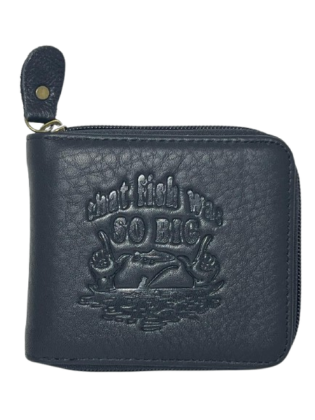 Men's Wallet Genuine Leather Black 861-43