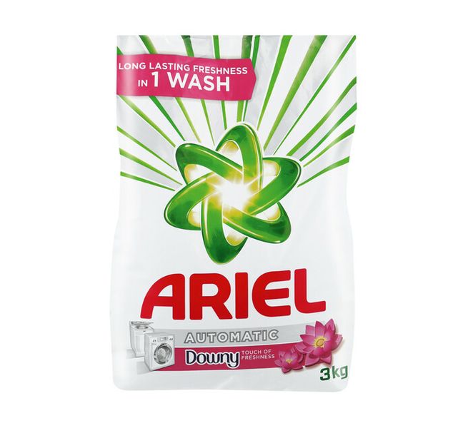 Ariel Automatic Washing Powder Auto-Touch Of Downy - (1 x 3kg)