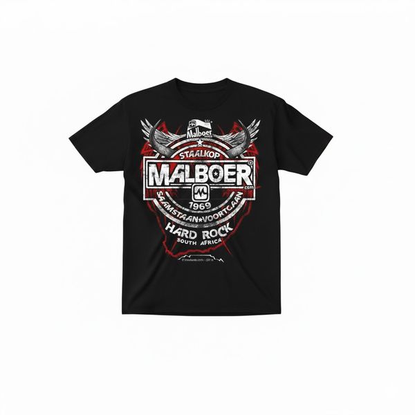 Staalkop Malboer Black Tshirt