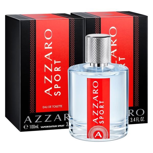 Azzaro Sport Eau De Toilette 100ml Duo Pack
