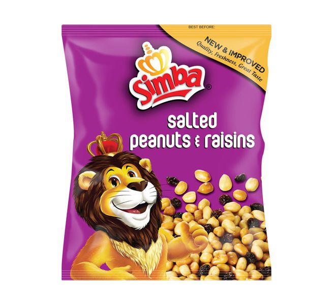 Salted Peanuts &amp; Raisins (3 x 450g)