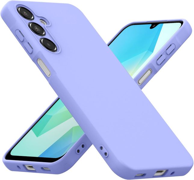 Liquid Silicone Cover For Samsung Galaxy A55 - Lilac