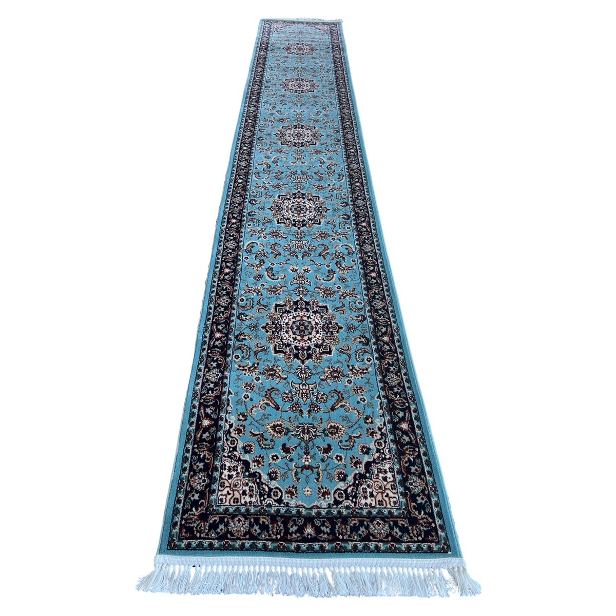 Persian Design Blue Rug/Runner 500 x 80 cm Shop Today. Get it