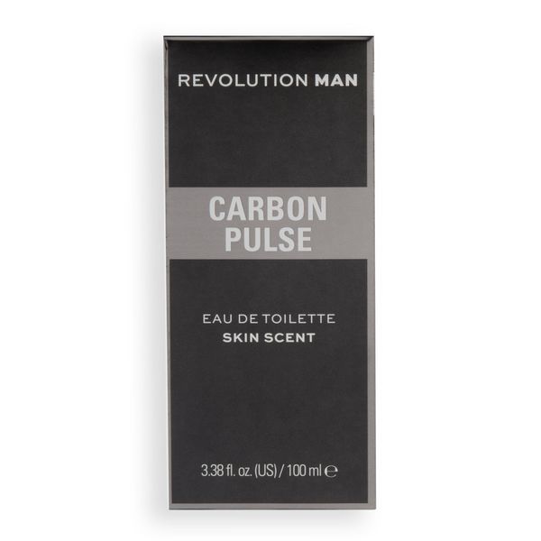 Revolution Man Carbon Pulse 100ml EDT For Him - Silver - Men