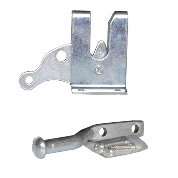 Tool Diy Decor Electroplated Carbon Steel Self Locking Gate Latch (7.2Cm)