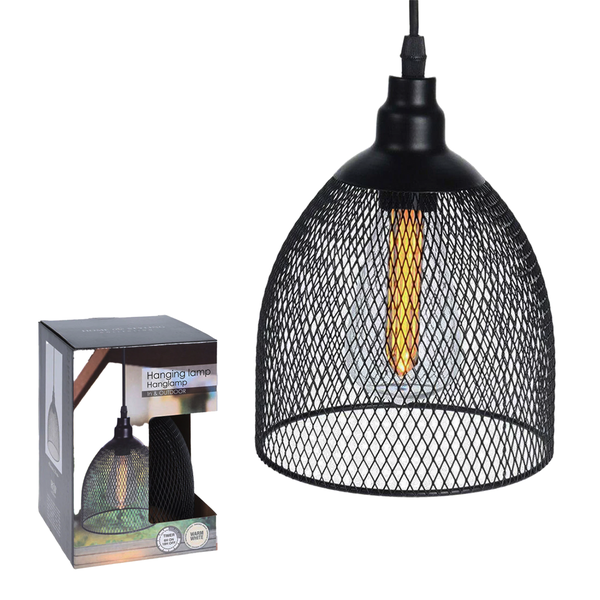 Hanging Lamp Warm White LED Light &amp; Timer &amp; Batteries - Loadshedding Light