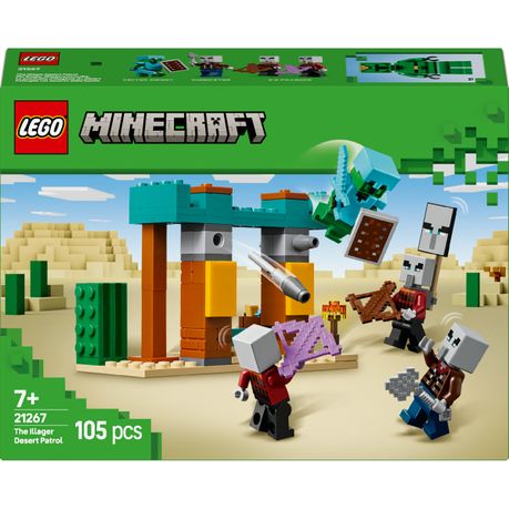 LEGO® Minecraft® The Illager Desert Patrol Gaming Kit for Kids 21267 Image