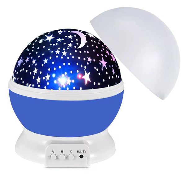 Dream Rotating Projection Lamp - Colorful Night Light for Kids &amp; Home Décor