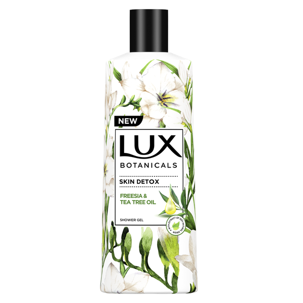 Lux Botanicals Freesia and Tea Tree Moisturizing Body Wash 5x400ml
