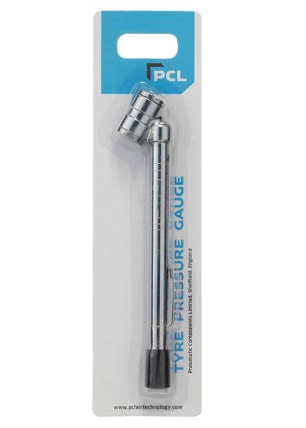 PCL Tyre Pressure Gauge Twin Head 8.2 Bar TPG4