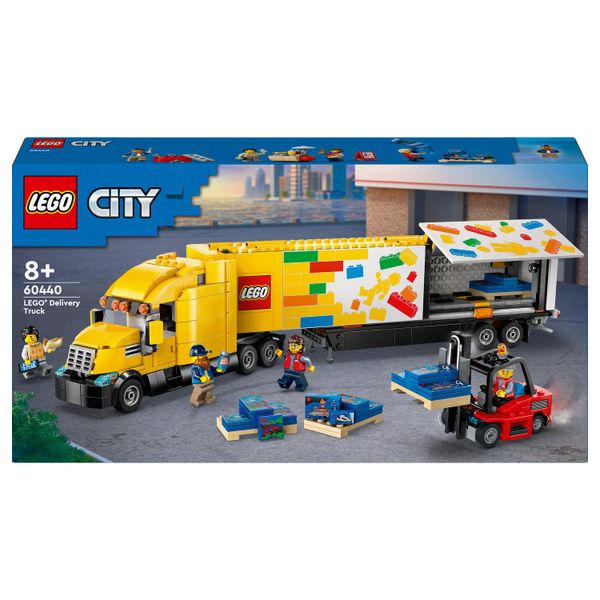 LEGO® - City Yellow Delivery Truck Toy - 60440
