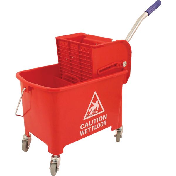 20 Litre Kentucky Bucket and Wringer Red