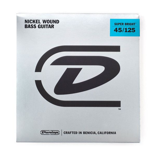 Nickel Wound Bass Strings 45/125 Super Bright