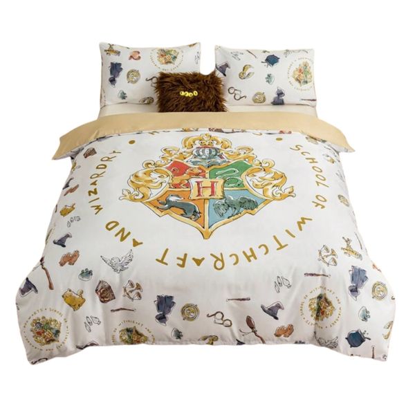 Harry Potter Magical Realm Duvet Cover Set- Double