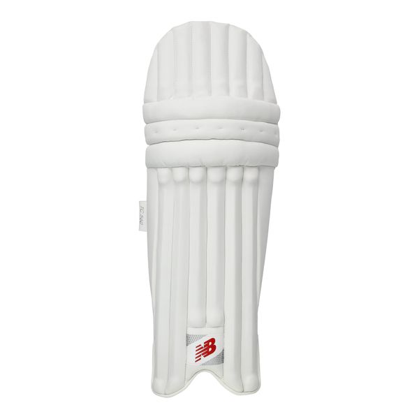 New Balance TC-560 Cricket Pads - Adult - White/Red