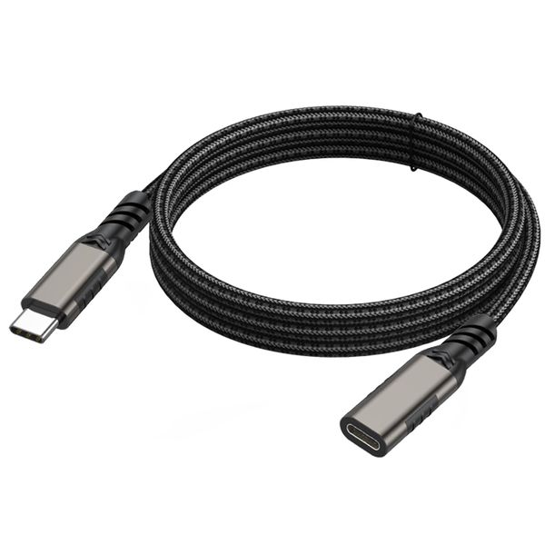 USB-C 3.2 Thunderbolt Extension Cable 100W 4K 60Hz Cable 10 Gb/s 1M
