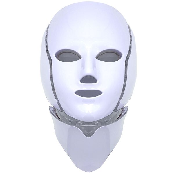 Multi-Color LED Light Therapy Face &amp; Neck Mask