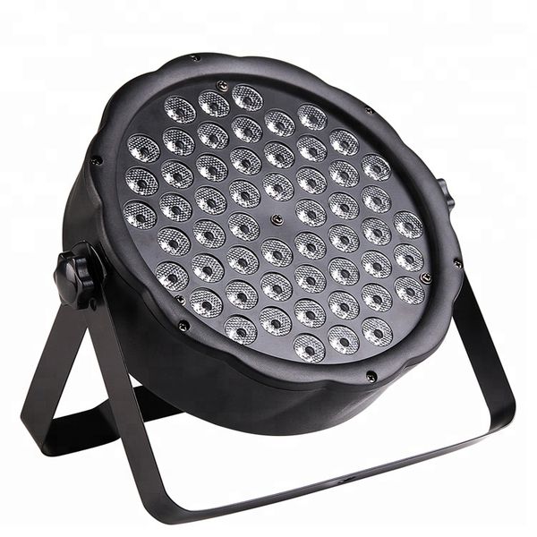 54 LED Plastic Flat Par Light For Stage