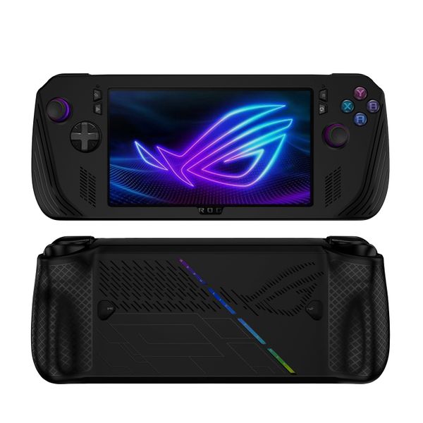 for ROG Ally X (2024) 7" Silicone Case Soft Shockproof Non-Slip Cover