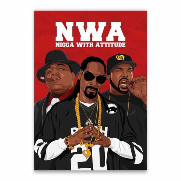 Rap Legends NWA Poster - A1