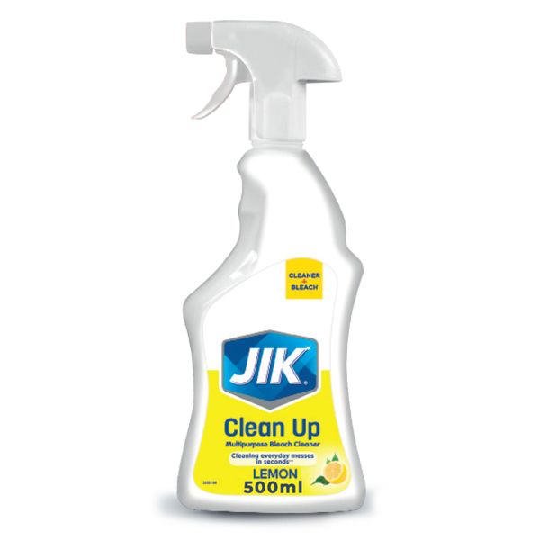 JIK 500ml, Multi-Purpose, Bleach Cleaner, Trigger, Lemon