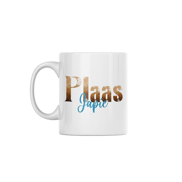 Plaas Japie Afrikaans South African Custom Printed Mug 330ml