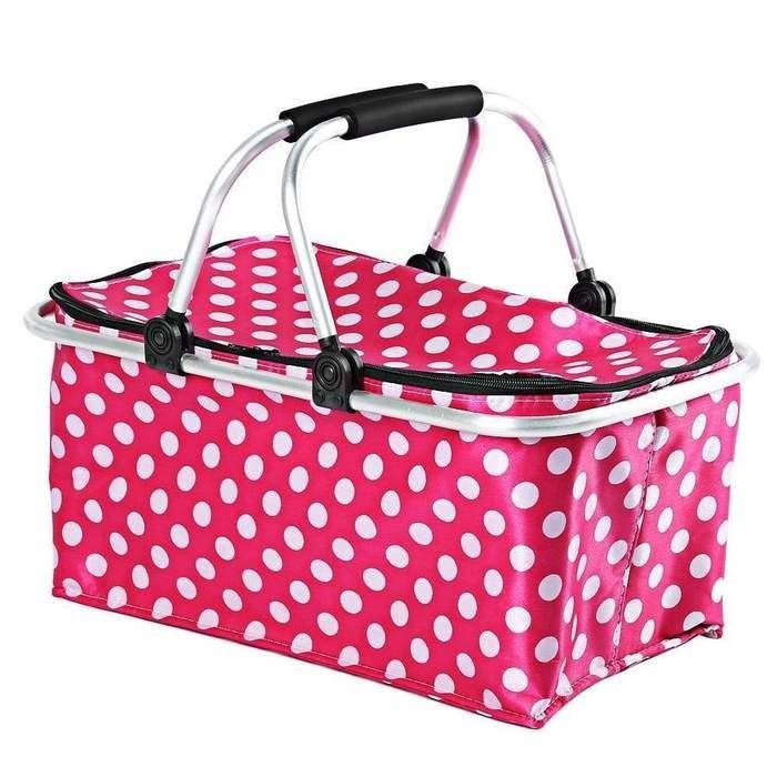 Collapsible Picnic Basket - Red | Shop Today. Get it Tomorrow ...