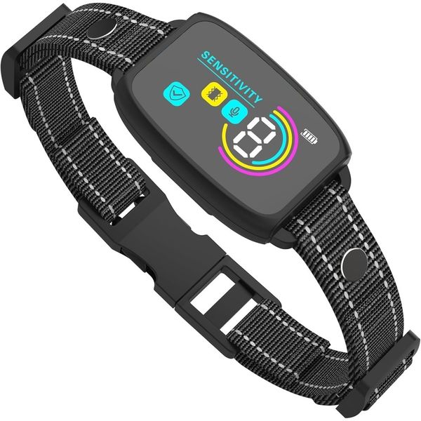 Anti-Barking Dog Collar for All Most Dogs, Humane No Shock Stop Dog Barking