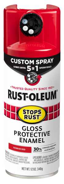 Rustoleum Stop Rust 5in1 340g Gloss Sunrise Red 340g