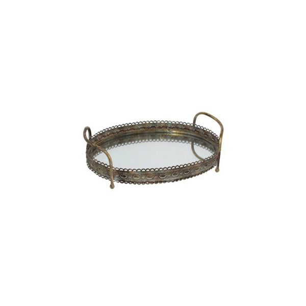 MC - Oval Mirror Tray