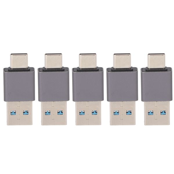 5Pieces USB3.1 to Type C Adapter 10Gbps