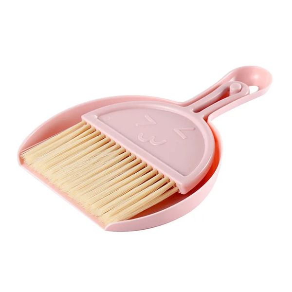 Mini Dustpan &amp; Broom Set - Compact Tabletop Cleaner
