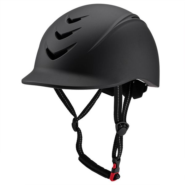 Equestrian Helmet - Men/Women/Children-Outdoor Helmet-Black