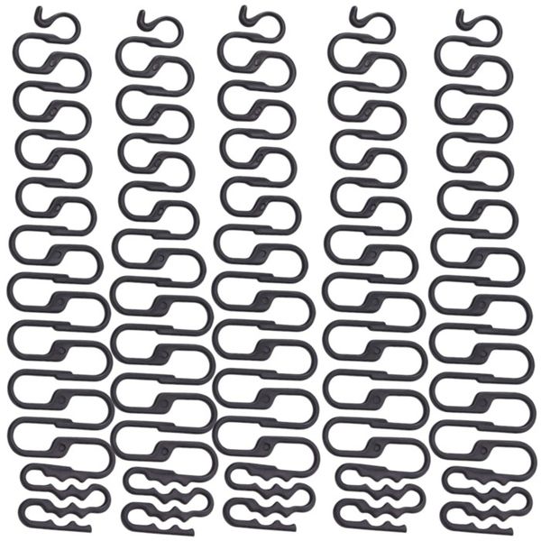 5 Piece - Hair Styling Accessory Tool For Braiding - Black