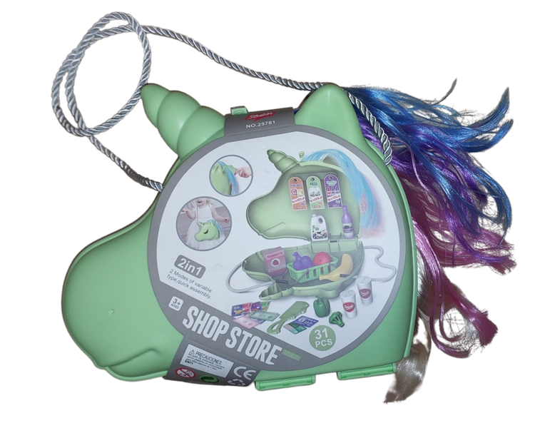 The Shop Store in a Unicorn Handbag - 31-Piece