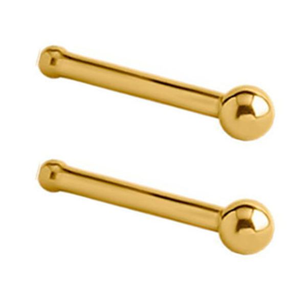 Nose Stud Nose Ring Bone Straight Barbell 316L Surgical Steel