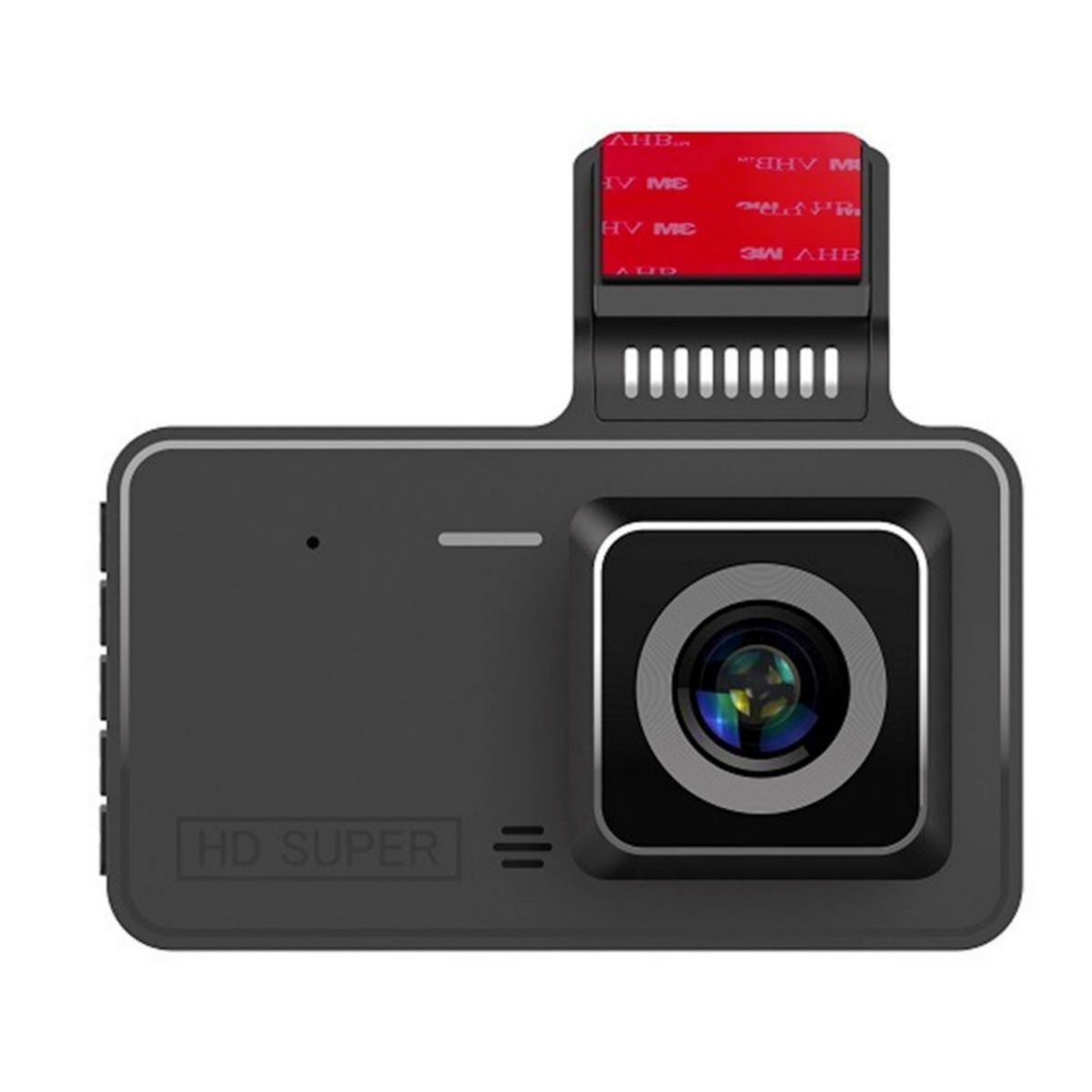 Front & Rear Dash Cam,Dashboard Camera,Car Video Recorder - Black