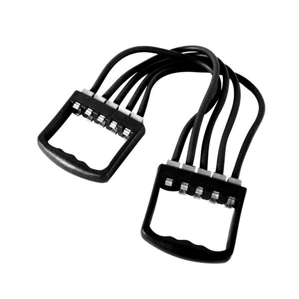 Resistance Band with 5 Detachable Latex Cords