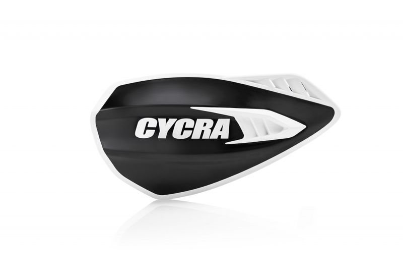 Cycra Cyclone White/Red Handguards