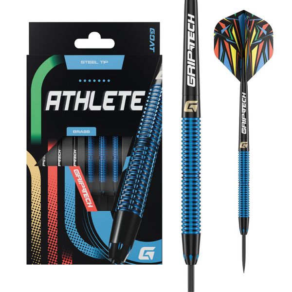 GOAT Athlete Blue Brass Darts Set -12 Gr