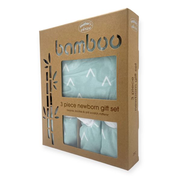 Mothers Choice 3 Piece Newborn Baby Gift Set - Sage
