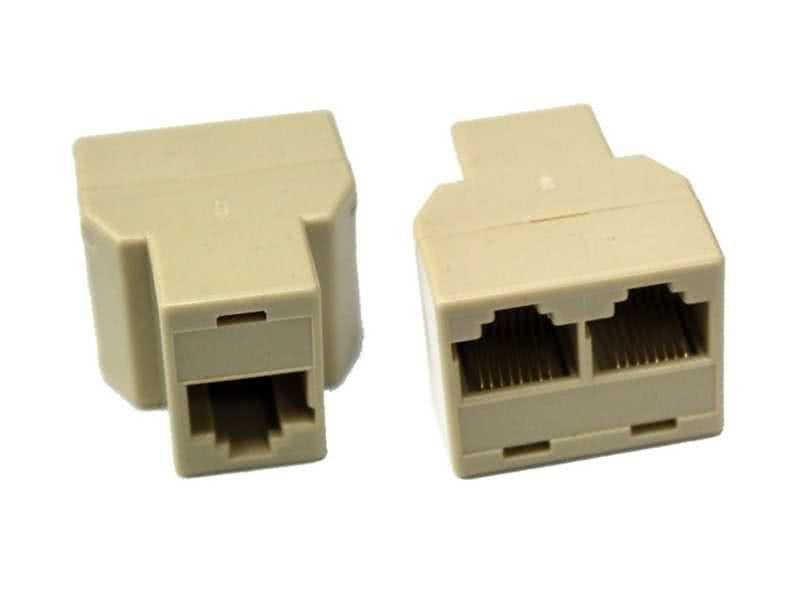 Techme RJ45 2x Female to Female Splitter Adapter (Pack of 2) | Shop ...