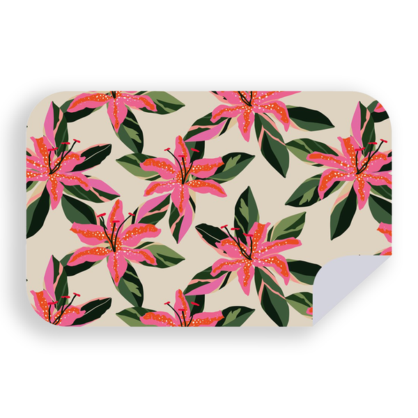 Microfibre XL Printed Towel - Blooming Flowers PRXL3697 - 100 x 160cm