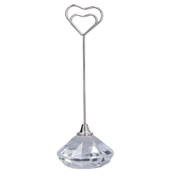 Heart Place Card Holder Stable Durable Metal