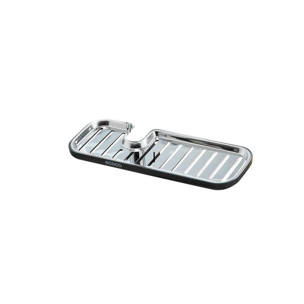 ECOCO Sink Caddy Sponge Holder Shower Tray Stainless Steel Drainer Shelf