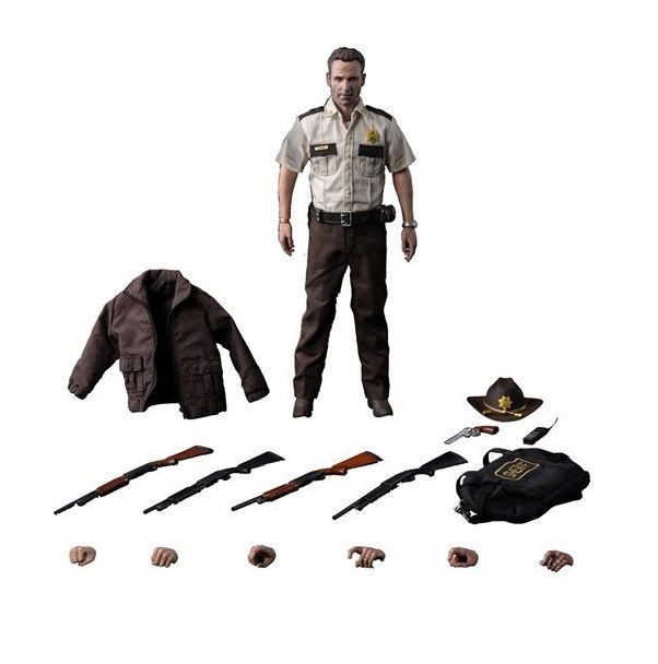 the walking dead rick grimes season 1 1 6 scale figure